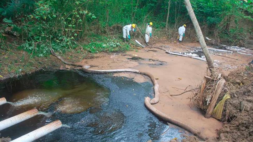 Petroperú inició reparación del Oleoducto Norperuano en el km 193