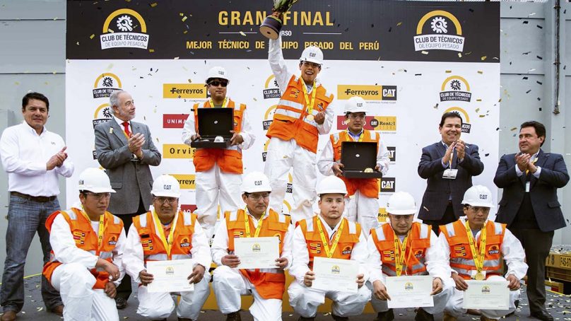 El mejor técnico de equipo pesado del país pertenece a Sociedad Minera Cerro Verde