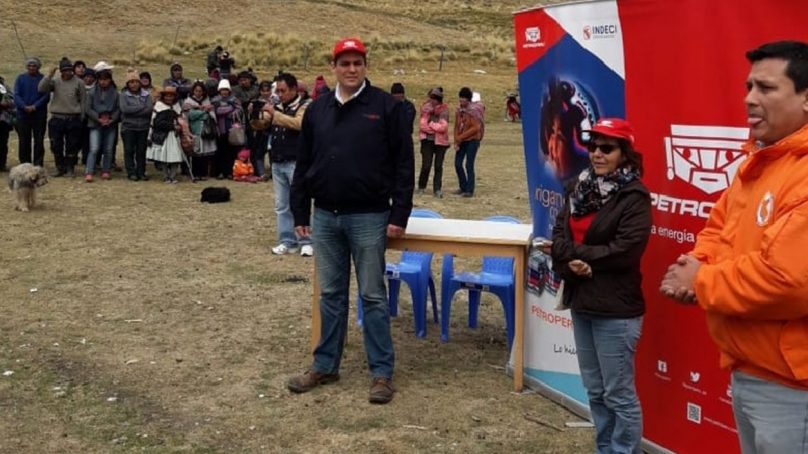 Abriguemos Corazones: campaña contra heladas de Petroperú llega a Pasco