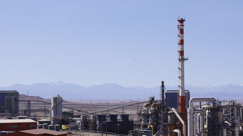 El tostador más grande del mundo para librarse del arsénico lo tiene Codelco
