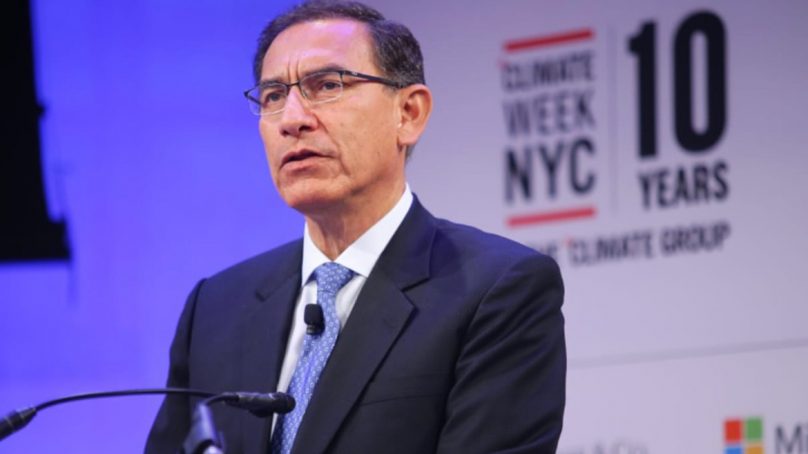Presidente Vizcarra: «Perú se compromete a reducir el 20% de emisiones de gases de efecto invernadero al 2030»