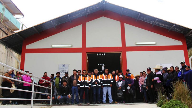 Gold Fields invierte más de un millón de soles en casa comunal para comunidad de El Tingo
