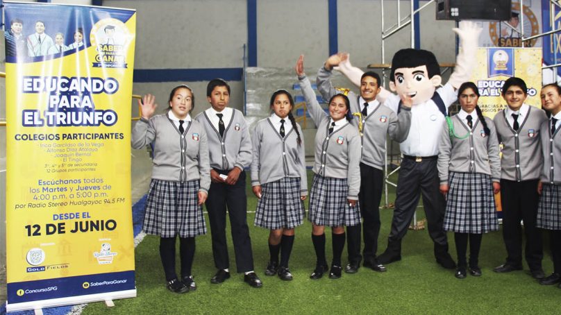 “Saber para Ganar”, el granito de arena de minera Gold Fields que mejora la educación en Hualgayoc