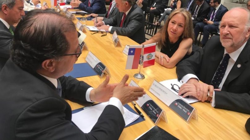 Ministros de Minería de Chile y Perú acuerdan cinco compromisos de fortalecimiento del sector