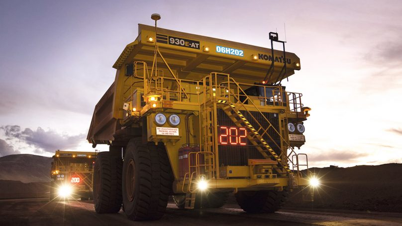 Si Tía María se ejecuta, Southern usará camiones mineros autónomos: Komatsu-Mitsui