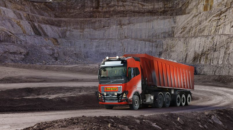 Una mina en Noruega opta por usar camiones autónomos de la marca Volvo