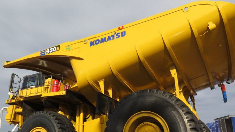 Komatsu lleva reparados 41 camiones mineros provenientes de Grasberg e incorporados a Cerro Verde