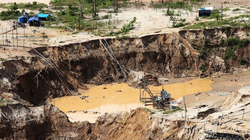 Gobierno desarrolla acción decisiva contra minería ilegal con la operación Mercurio