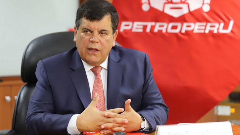Presidente de Petroperú ratifica que Refinería de Talara producirá desde el 2021