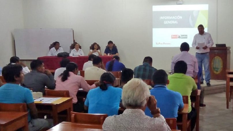 Lote 64: Líderes de zonas de influencia fueron capacitados para desarrollar planes de negocio
