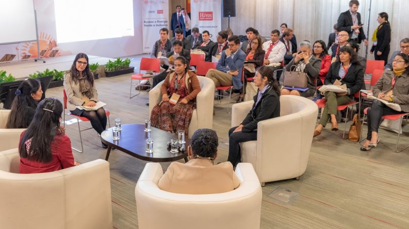Segundo día de la IV Semana de la Energía recibió a mujeres líderes de comunidades