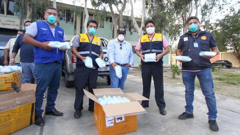Cerro Lindo: Nexa dona 37,000 mascarillas quirúrgicas al Gobierno Regional de Ica