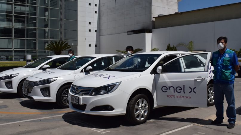 Coronavirus: Enel X presta tres autos eléctricos para transportar personal de salud