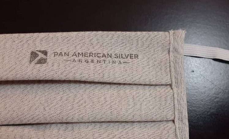 Pan American Silver y empresa textil crean mascarilla con fibra de plata