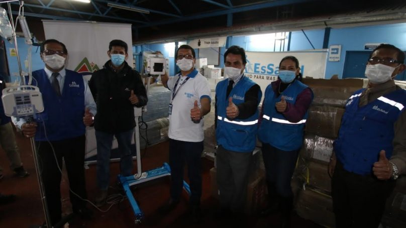 Por sexta vez, Antapaccay dona equipos biomédicos para su gente en Espinar