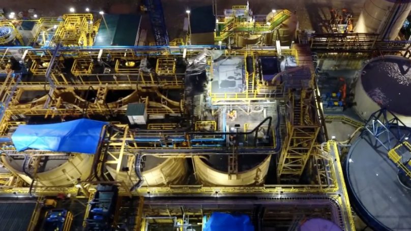 Reinicio de la mina de oro más importante de Ecuador, en marcha