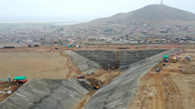 Avanza construcción de terminal portuario en Chancay de Cosco Shipping y minera Volcan