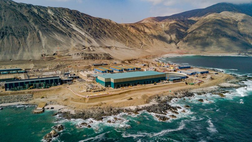 Industria minera chilena sumará 15 plantas desaladoras de aquí a 2028