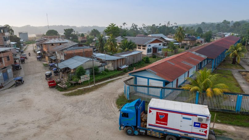 Loreto: planta de oxígeno medicinal donada por Petroperú llegó a Saramiriza