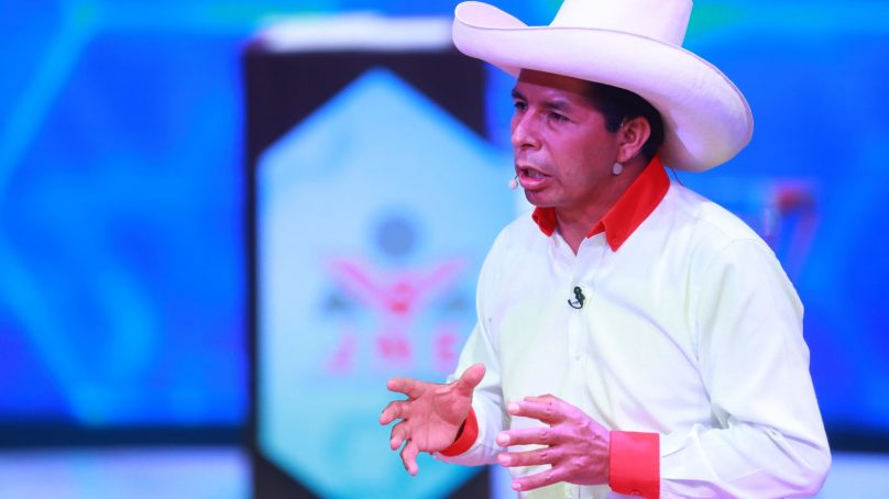 Pedro Castillo: «Proyectos mineros Conga y Tía María son inviables»