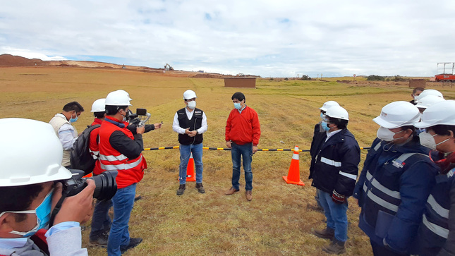 Cusco: trabajos de movimiento de tierras en Aeropuerto de Chinchero iniciaron en abril