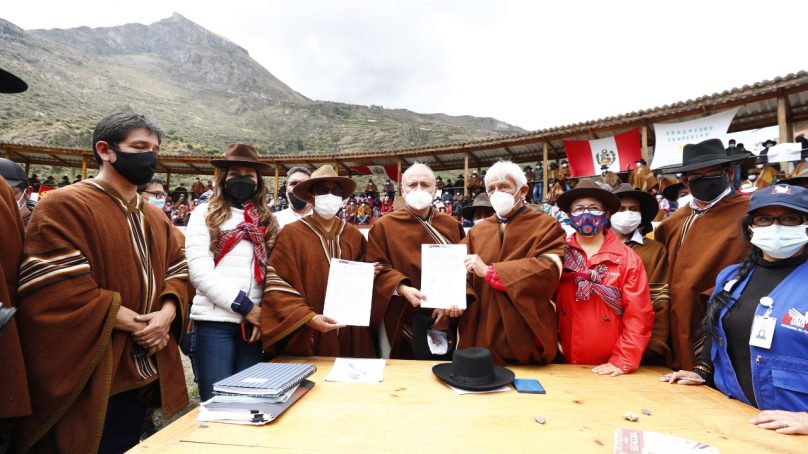 Áncash: Ejecutivo crea mesa técnica de diálogo de alto nivel para promover el desarrollo en Aquia
