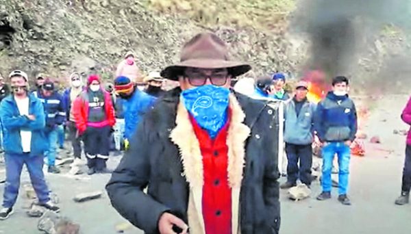 Adan Damián Gamarra, dirigente de Aquia, visitó a congresistas de Perú Libre antes de bloqueo contra Antamina