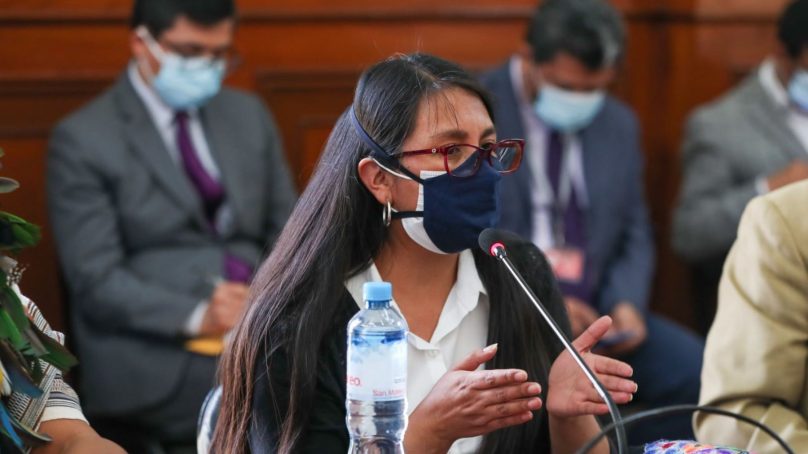 Congresista Ruth Luque propone derogar ley de devolución de impuestos a mineras en fase de exploración