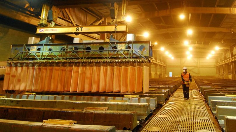 Producción cuprífera del Perú aumentó en un ritmo anual de 7% entre los años 2000 y 2020