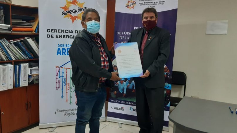 GREM Arequipa formaliza a empresa minera El Huayco 96