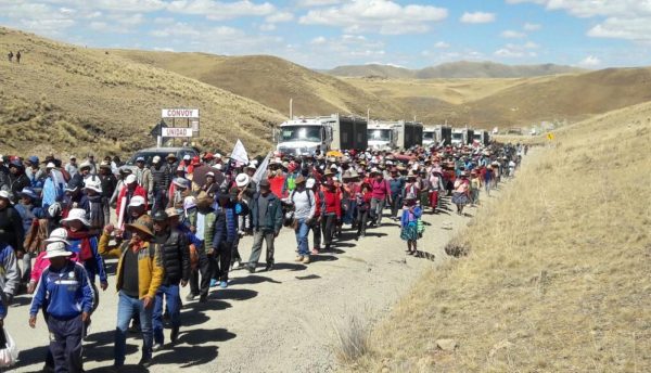 «Unión de gremios del Perú» sobre caso Las Bambas: la inacción del Poder Ejecutivo debe revertirse a la brevedad posible