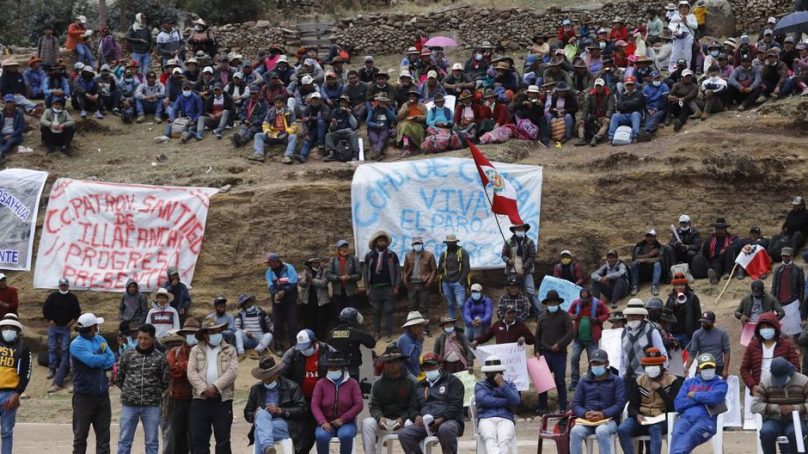 Presidente de Confiep: No recuerdo ningún gobierno en que haya habido tantas paralizaciones en minería