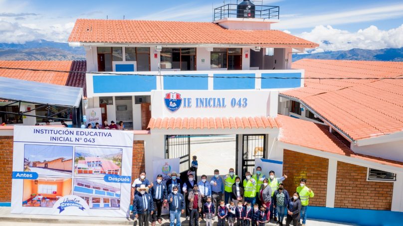 Pan American Silver construye moderna institución educativa inicial bajo modalidad de Obra por Impuesto (OxI) en Cajamarca