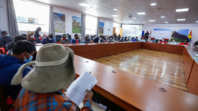 PCM realiza acciones preparatorias para diálogo con comunidades de Chumbivilcas el 30 de diciembre