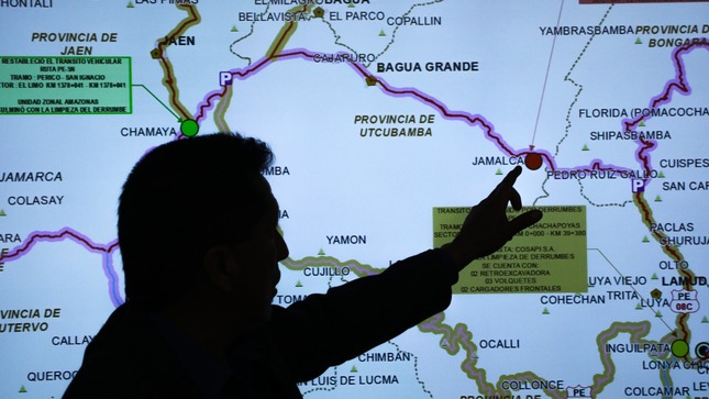 MTC restablece tránsito en varias zonas afectadas y busca solución para vía crítica en tramo Pedro Ruiz–Bagua Grande