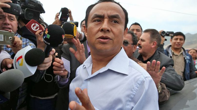 Gregorio Santos es condenado a 19 años de cárcel por colusión agravada y lavado de activos