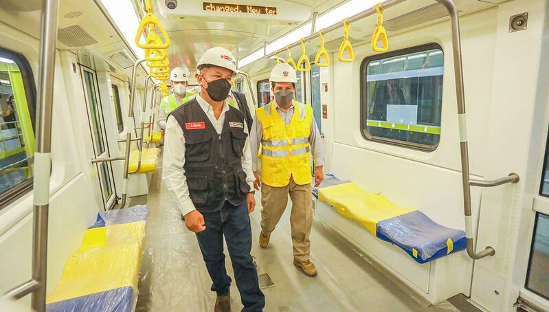 Cinco estaciones de Línea 2 del Metro de Lima, próximas a iniciar operaciones de prueba con público