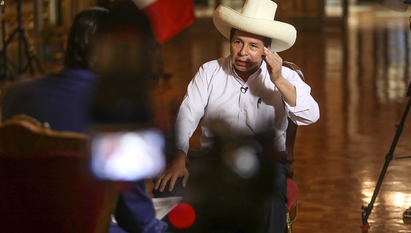 Pedro Castillo se excusa en entrevista con CNN: «No fui entrenado para ser presidente»