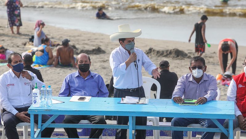 Pedro Castillo y Repsol: «Si esta contaminación fuera del Gobierno, ya estuviéramos todos los días en las páginas»