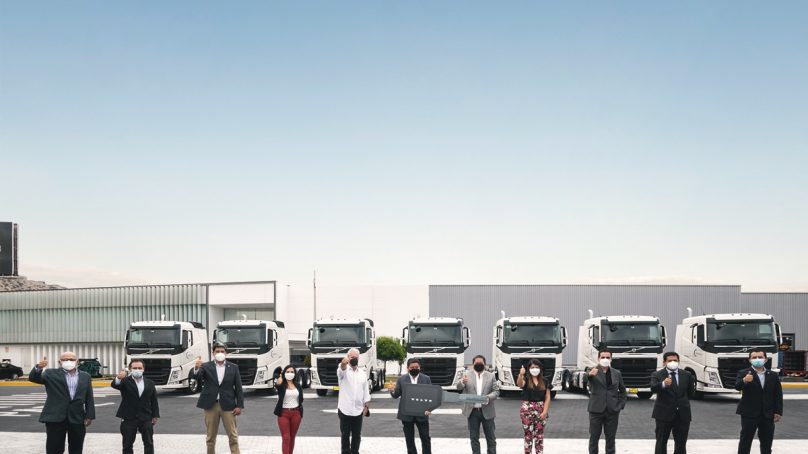 Empresa de transportes Saturno adquiere camiones Volvo para transporte de concentrado de mineral