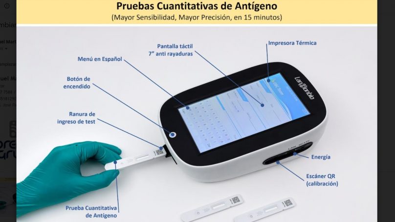 TERCERA OLA: Pruebas de antígeno cuantitativas son la mejor opción para detectar la variante Ómicron