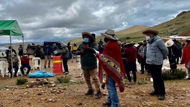 Minem: Acuerdan formar mesa técnica con comunidades de Quiñota (Cusco) y empresa minera Anabi