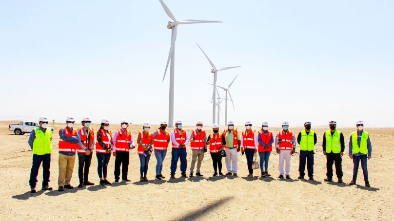 Trujillo: Comisión de Energía y Minas del Congreso de la República visita Central Eólica Cupisnique