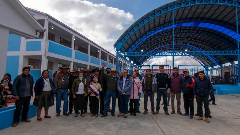 Cusco: Minera y autoridades invierten más de S/3 millones en institución educativa de Espinar