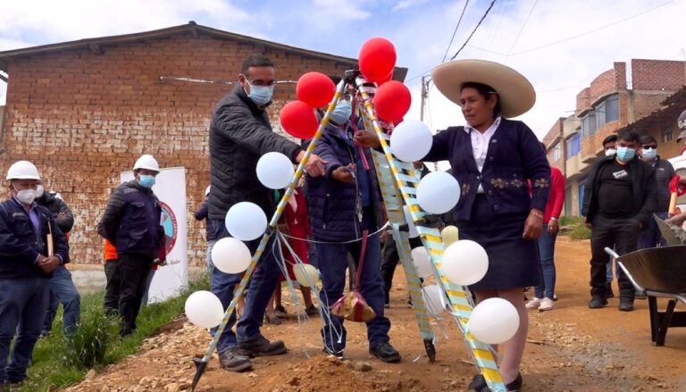 Summa Gold asfalta vía en Huamachuco con una inversión de 4 millones de soles