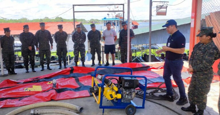 Petroperú: Guardacostas en Iquitos se preparan para actuar frente a derrames de hidrocarburos