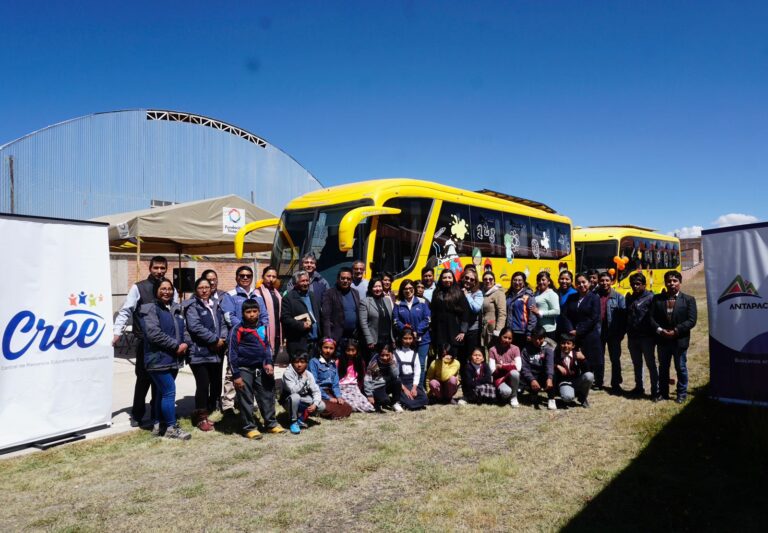 Buses Escuela Móvil: programa de educación rural de la minera Antapaccay llegará a 26 colegios de Espinar