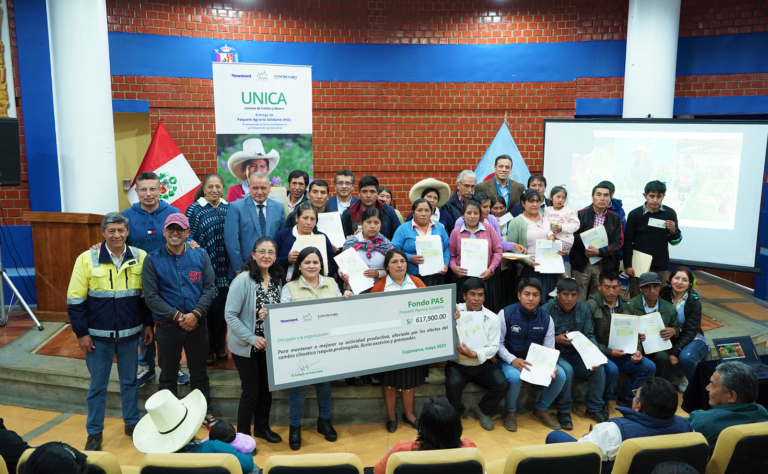 Newmont Yanacocha: 900 agricultores de Cajamarca se beneficiarán con paquete agrario solidario 