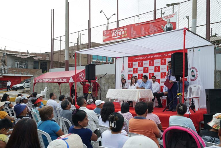 Municipalidad de Mi Perú y Enel X Perú firman convenio para renovar alumbrado público con tecnología LED