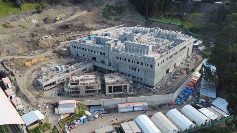 Antamina: Hospital de Huari se encuentra al 38 % de avance en su construcción